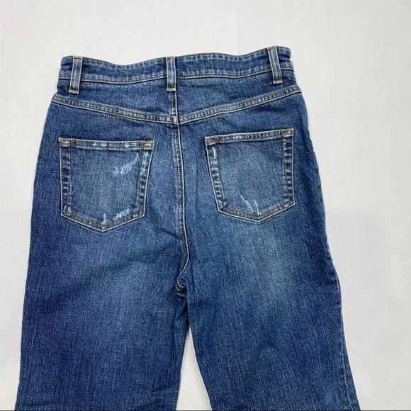 DOLCE & GABBANA Released Hem Flare Jeans High Rise Hippie Boho - Picture 7 of 10